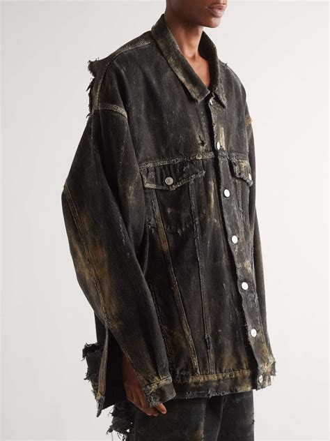 givenchy mens sport jackets|oversized distressed jean jacket.